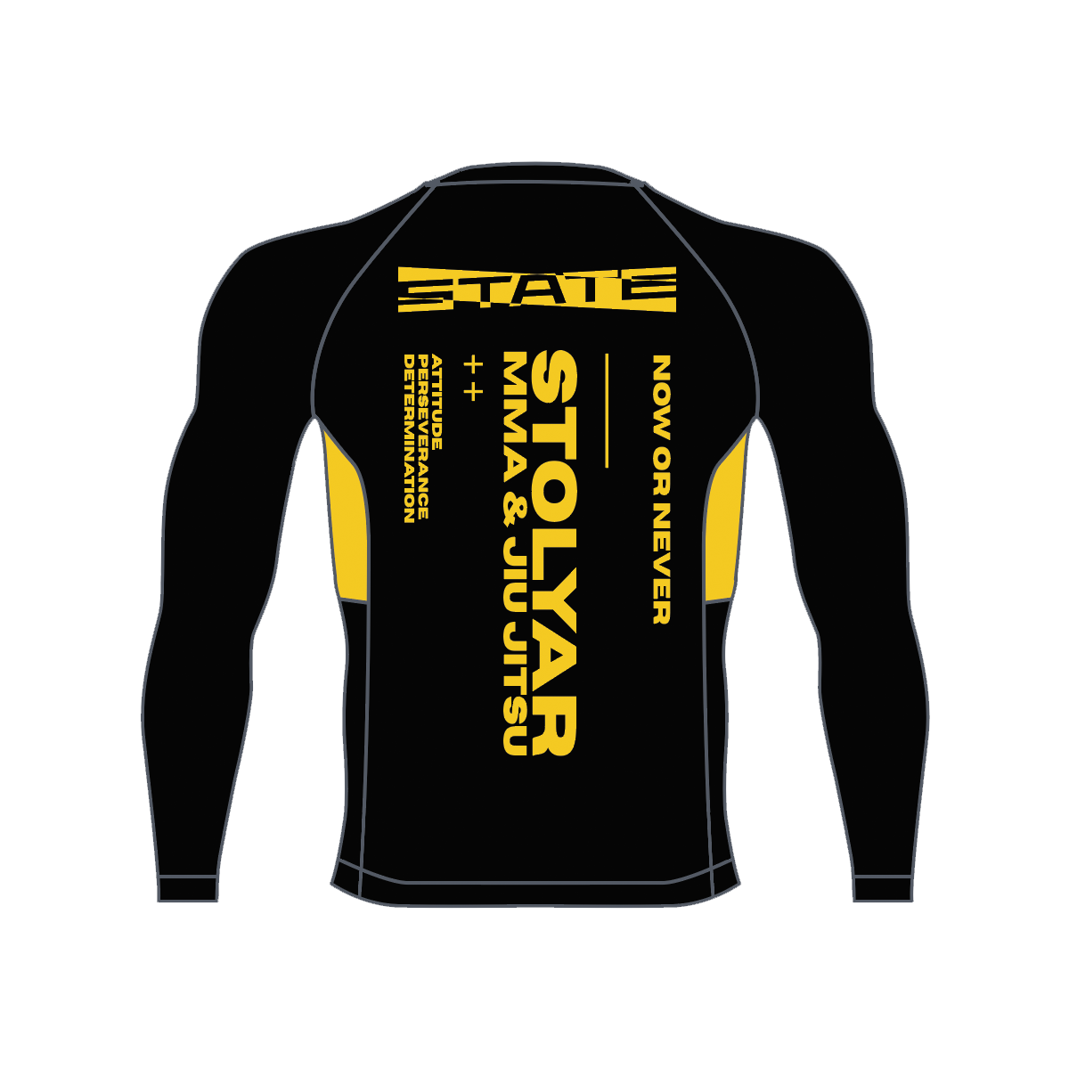 Stolyar X State Combat Rash Guards -  Adults Unisex PREORDER